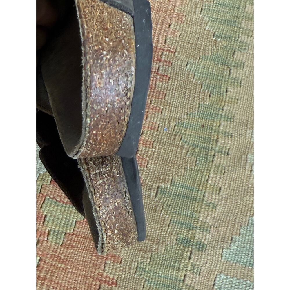 Birkenstock Boston Clogs 38 EU | 7-7.5 US Brown Suede Leather - Picture 9 of 10
